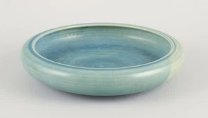 Eva Stæhr-Nielsen for Saxbo, Denmark. Early ceramic bowl. Modernist style. - Picture 1 of 8