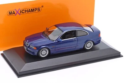 Minichamps Maxichamps 940028321 BMW 3ER COUPE (E46) – 1999 Bleu 1/43 - Photo 1/2