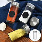  4 Pcs Spice Container Transparent Salt Shakers Jar Multifunction