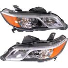 Headlight Set For 2013 2014 2015 2016 Acura RDX Left and Right With Bulb 2Pc