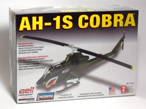 Lindberg 71143 1/48 Scale Bell AH-1S Cobra Military Helicopter Plastic Model Kit - Picture 1 of 1