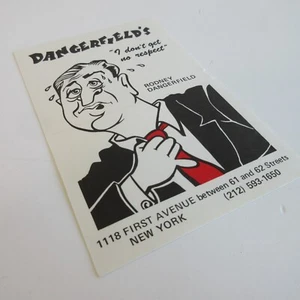 Dangerfield's Comedy Club Souvenir Postcard (NY) Circa 1980's - Picture 1 of 5