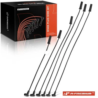 Juego de 6 cables de bujía para Pontiac Bonneville Buick Park Avenue 2000 V6 3,8 L Foto 1 de 4