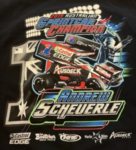 2019 AUSTRALIAN SPRINTCAR CHAMPION ANDREW SCHEUERLE SHIRT 2XL XX - Bild 1 von 13