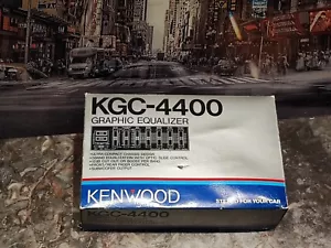 KENWOOD KGC-4400 / 5-Band-Equalizer mit LED-Reglern - Unbenutzt ! VINTAGE ! RAR - Bild 1 von 16