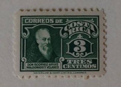 Costa Rica Stamp, 1934, sc#162, Mint, VLH, OG, Perf 12 1/2 - Image 1 of 2