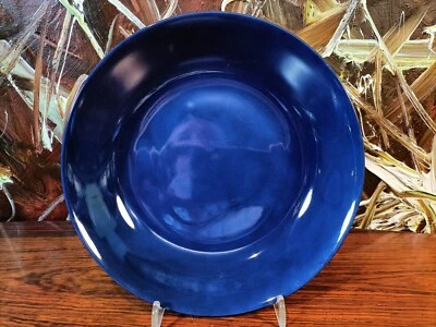 TAITU Italy, UNO, schöner Teller tief / Schale Ø 19,5cm in Blau - Bild 1 von 4