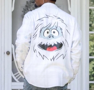 Camicia di flanella 2024 Cakeworthy Rudolf The Red Nosed Rendeer Bumble L XL NUOVA - Foto 1 di 8