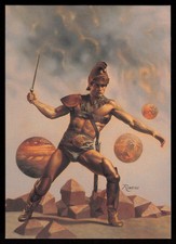 1993 Rowena Fantasy Art BASE Trading Card #71 WARRIOR OF THE SKY