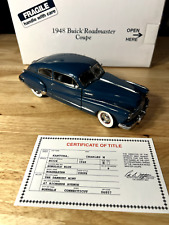 Vintage Danbury Mint 1948 Buick Roadmaster Coupe 1:24 Honolulu BLUE title rare