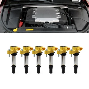 D510A 6PCS Ignition Coil Pack For Cadillac SRX CTS STS For GMC Acadia Fit Buick - Picture 1 of 14