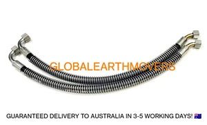 JCB BACKHOE - CIRCUIT HOSE 1/2 BSP, SET OF 2 PCS. (PART NO. 613/46600) - Picture 1 of 19
