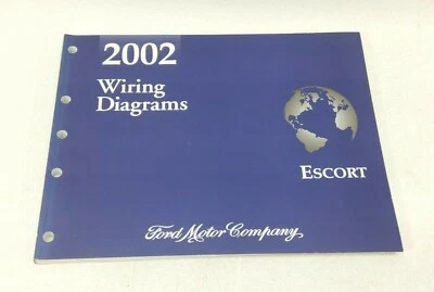 Ford Escort 2002 diagramas de cableado de fábrica originales manual de taller #F4  Foto 1 de 3