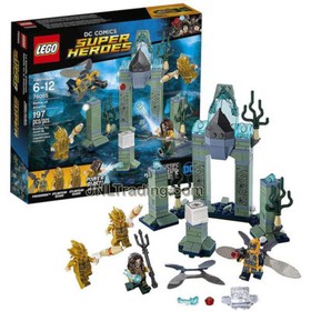 Yr 2017 Lego DC Super Heroes 76085 BATTLE OF ATLANTIS Aquaman, Parademon, Guards