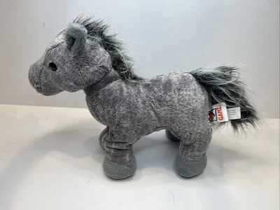 Webkinz Gray Arabian Horse Plush Stuffed Animal HM098 No Code Ganz - Image 1 of 4