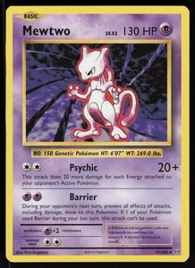 Mewtwo Raro XY - Evolutions 51/108 LP - Imagen 1 de 2