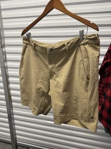 Lululemon Pantaloncini Uomo 38 Beige Performance Chino Golf Preppy Flex - Foto 1 di 10