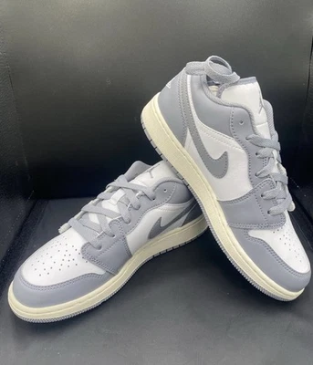 Air Jordan 1 Low Vintage Stealth Grey 553560-053 Talla 6Y/7.5W Foto 1 de 4