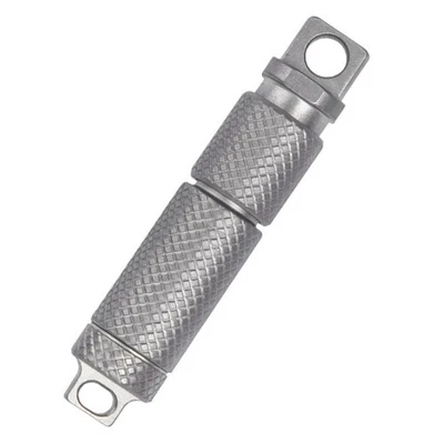 Titanium Alloy Capsule EDC Pill Storage Container Keychain Holder Waterproof - Image 1 of 4