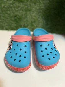 Crocs Shoes FunLab DC Comics Super Hero Wonder Woman Crocband Size Girls J3 - Picture 1 of 8
