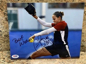 Cat Osterman Signed Autographed 8x10 USA Softball PSA COA TEXAS LONGHORNS USSSA - Picture 1 of 1