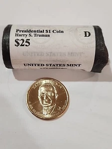 2015 D Harry S. Truman Presidential Dollar Stempelglanz US Mint Münze! - Bild 1 von 1