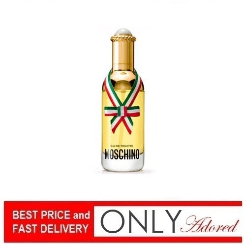 Moschino WOMEN 75ml Eau de toilette NEW, UNBOXED + gift