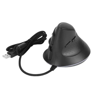 Button Wired Vertical Mouse Adjustable DPI 7200 USB Ergonomic Optical Mouse - Picture 1 of 12