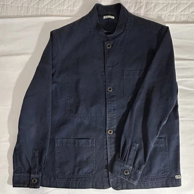 Jones Of Boerum Hill Workwear Chef’s Jacket Men’s Medium Navy Blue - Image 1 of 4