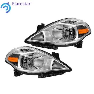 Faros halógenos de repuesto para faros izquierdo+derecho Nissan Versa 2007-2012 Foto 1 de 4