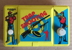 Vintage CASIO Trap Shooting CG-340 Game Watch LCD handheld game Working!!! - Picture 1 of 10