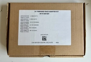 NEW Dell 0Y30Y 1U Threaded Rack Adapter Kit R430 R630 - Zdjęcie 1 z 1
