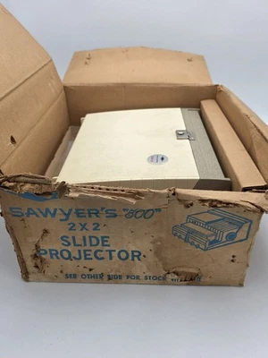 New in Original Box Sawyers Vintage 500-S Slide Projector - Image 1 of 4