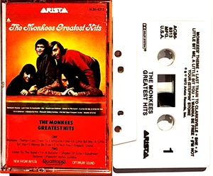 THE MONKEES GREATEST HITS - Cassette (1985, Arista) - Picture 1 of 4