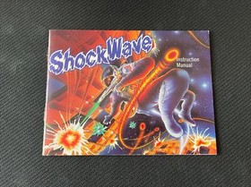 Shockwave NES Manual Only ~~Phoenix Comics NW~~