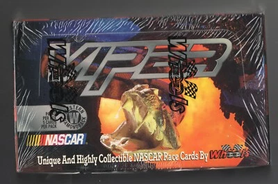 WAX BOX 1997 Wheels VIPER Unopened 24 Pack Earnhardt Gordon Inserts Diamondback - Image 1 of 4