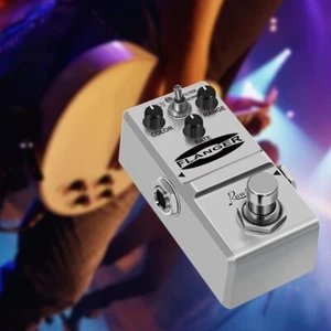 Rowin Musikinstrument Pedal Überlastung Flanger Effekt Typ LED Anzeige