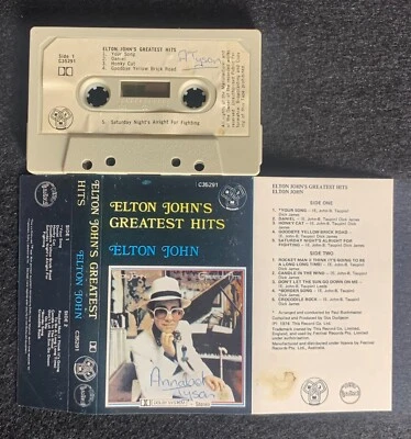 Elton John – Elton John's Greatest Hits, AUS Cassette - Image 1 of 2