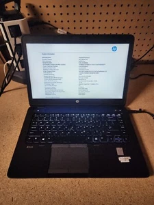 HP ZBook 14 G1 Intel i7-4600U 2.1GHz 8GB RAM No HDD/OS/Caddy See Desc - Picture 1 of 7