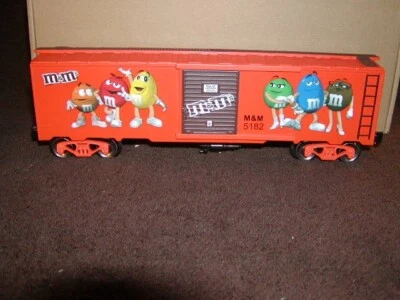 Menards 275-9145 M & M M&M's Candy Box Car #5242 Orange O 027 MIB New Sealed - Image 1 of 4