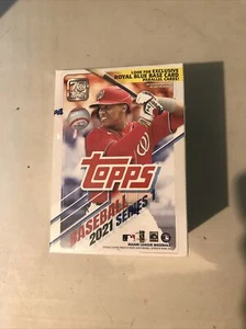 Caja bláster de béisbol Topps Serie 1 2021 edición 70 aniversario sellada de fábrica - Imagen 1 de 2