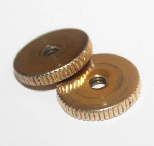 Ruedas de pulgar puente Gibson Gold Patent Number ABR-1 vintage años 70 - Imagen 1 de 3