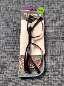 Damen Lesebrille (geblümt/blau) Lesebrille mit Etui +1,50 #4-6 - Bild 1 von 2