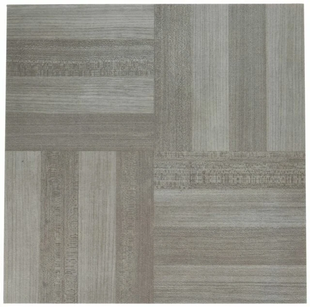 Achim Home Furnishings FTVWD23120 Nexus Self Adhesive 20 Vinyl Floor Tiles, 12" x 12", Ash Gray Wood