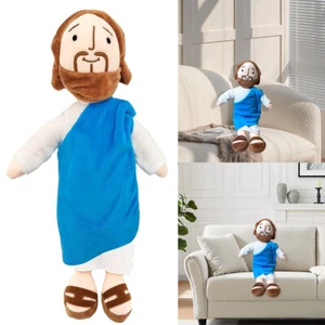 Jesus Plush Doll Christmas Decoration Stuffed Toy Children Gifts Ornament Decor - Picture 1 of 9
