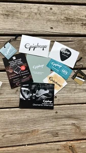 Epiphone Owners Manual Booklet Warranty  ES-335 Les Paul Case Candy - Picture 1 of 1