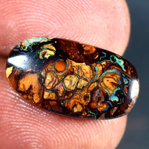 Ópalo de roca Koroit australiano multicolor 7,07 quilates excelente lujo (18 x 10 mm) - Imagen 1 de 1