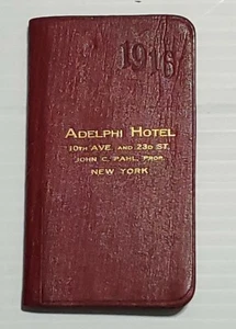 Vintage 1916 Adelphi Hotel Datumsbuch - Bild 1 von 5