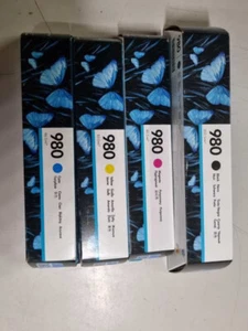 HP 980 Officejet ink cartridges - Picture 1 of 1