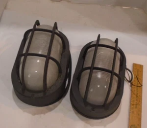 three Hampton Bay and Wall Lights - Picture 1 of 5
